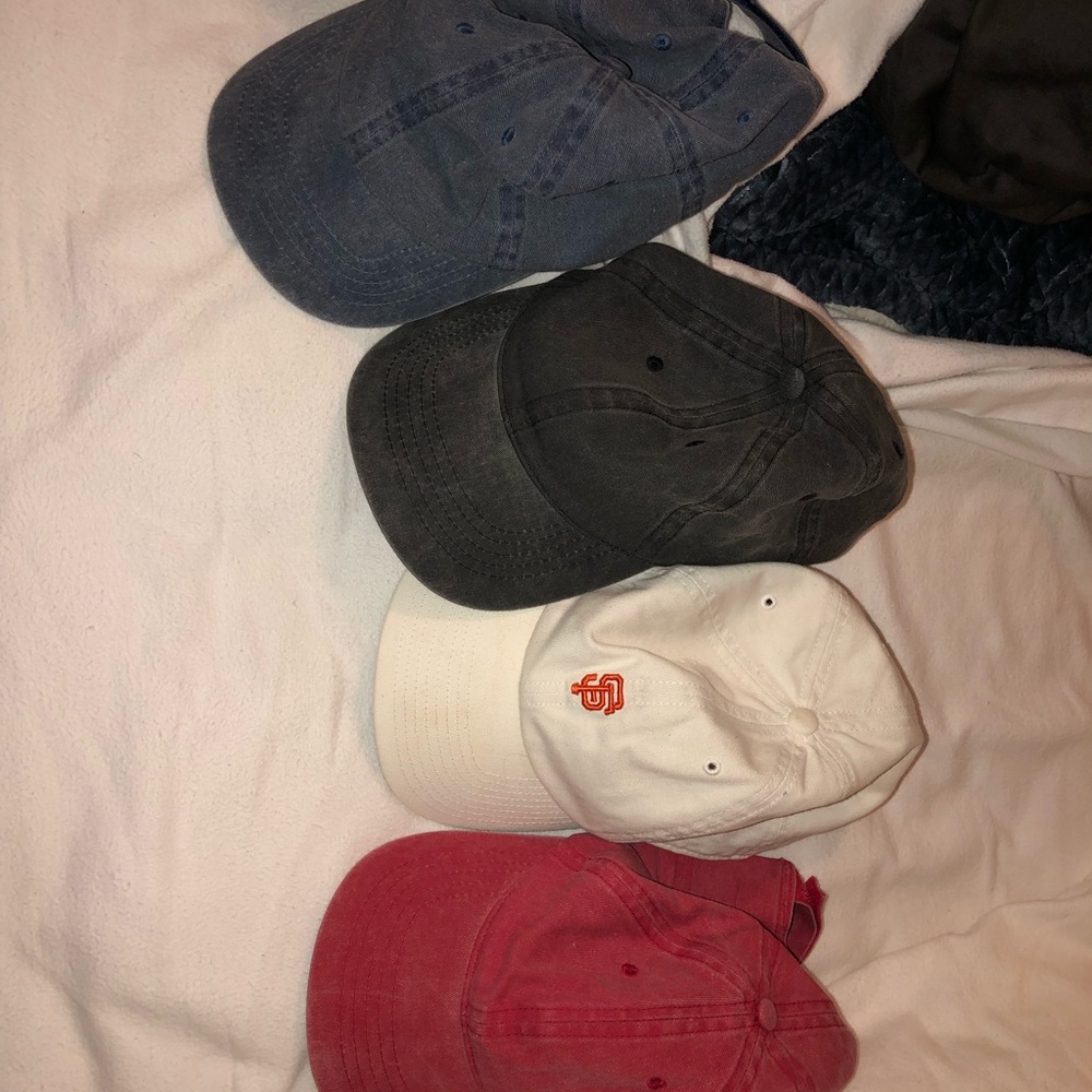 Set of 4 hats!
